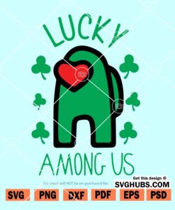 Lucky among Us SVG