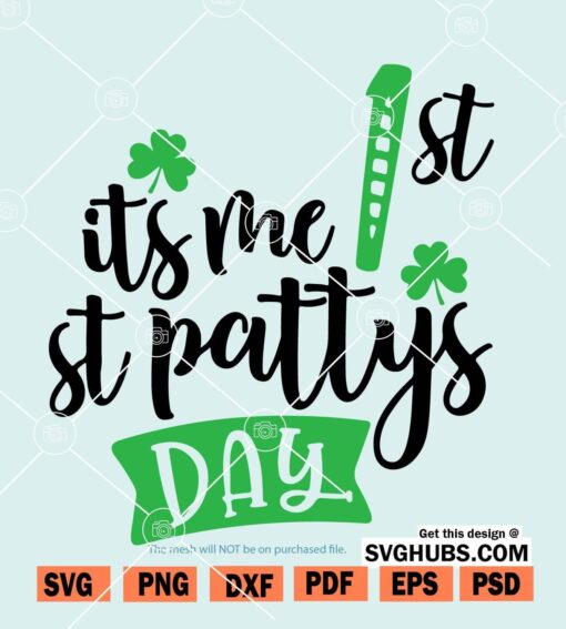 My 1st St Patricks Day SVG