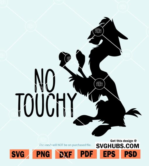 No touchy SVG