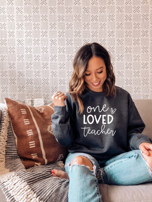 One loved teacher svg, Teacher svg, Teacher gift SVG - Image 2