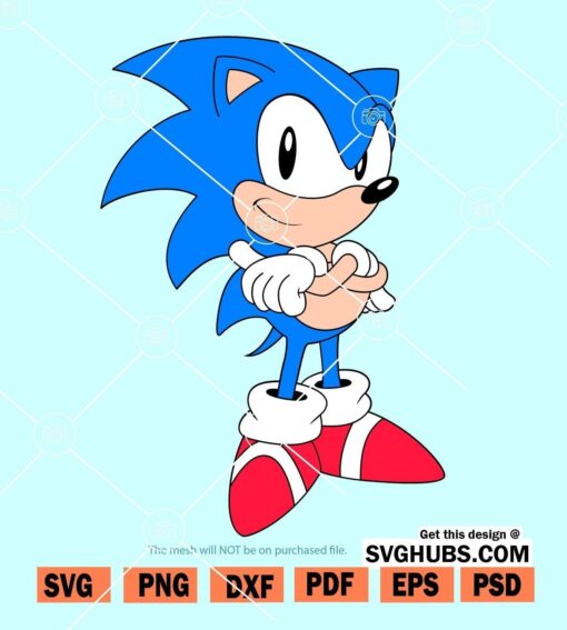 Sonic The Hedgehog SVG