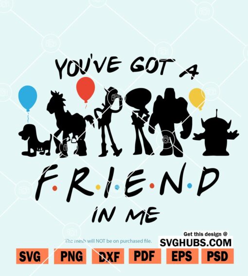 Toy Story Friends SVG