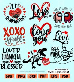 Valentine bundle SVG