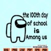 100th Day of school among us SVG