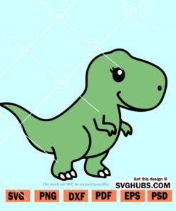 Baby Dinosaur Svg