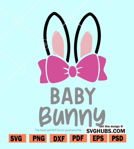 Baby Bunny SVG