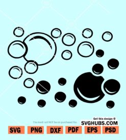 Blowing bubbles svg