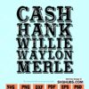 Cash Hank Willie Waylon Merle svg