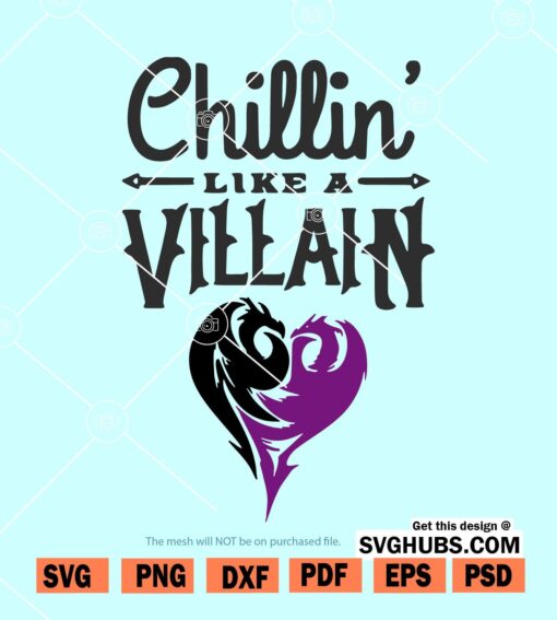 Chillin like a villian SVG