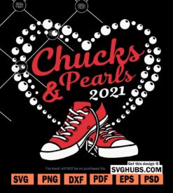 Chucks and Pearls 2021 SVG