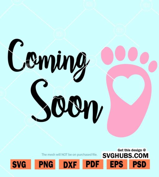 Coming soon SVG