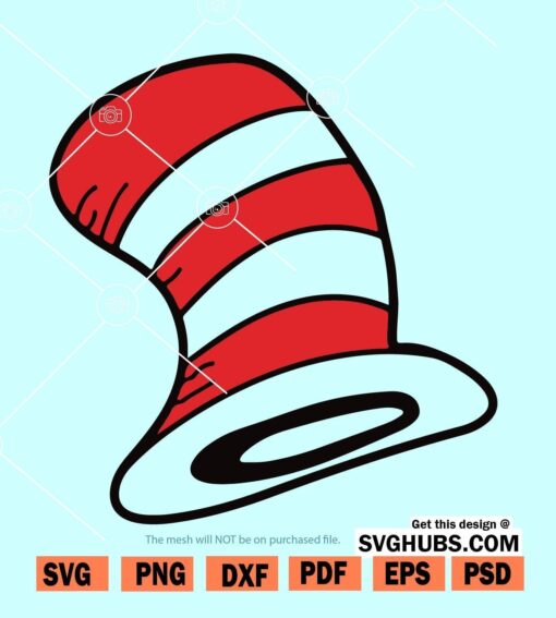 Dr Seuss hat svg