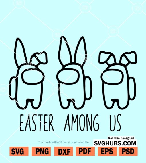 Easter Among us SVG