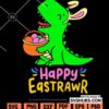 Easter dinosaur svg