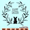 Happy Easter Floral SVG