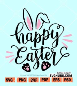 Happy Easter SVG