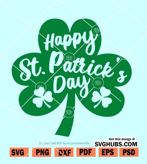 Happy St Patrick’s Day SVG
