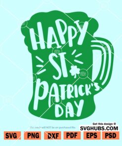 Happy St Patrick’s day SVG
