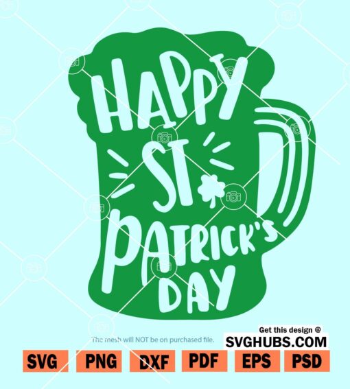 Happy St Patrick’s day SVG