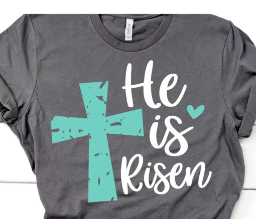 He is Risen Svg