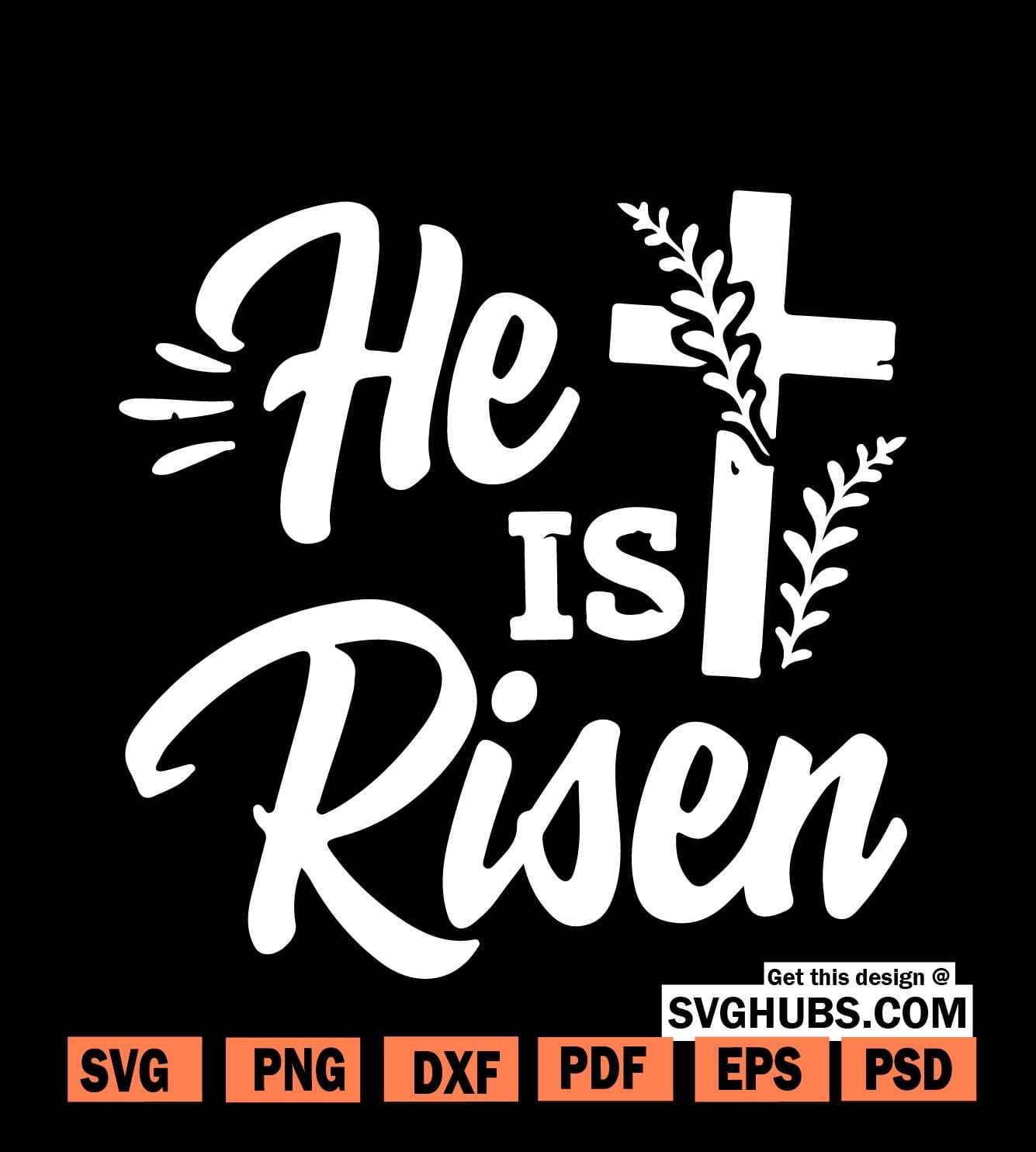 He is Risen Svg, He is Risen Easter shirt SVG, Jesus svg file