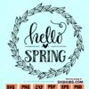 Hello Spring svg