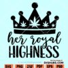 Her royal highness SVG