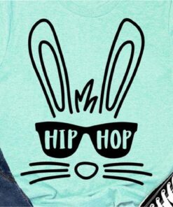 Hip hop bunny SVG file