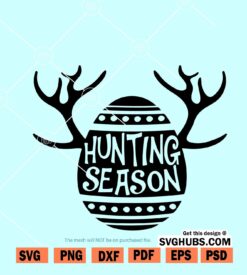 Hunting Season Easter svg