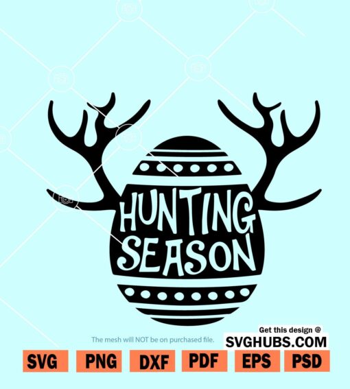 Hunting Season Easter svg