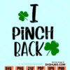 I pinch back SVG