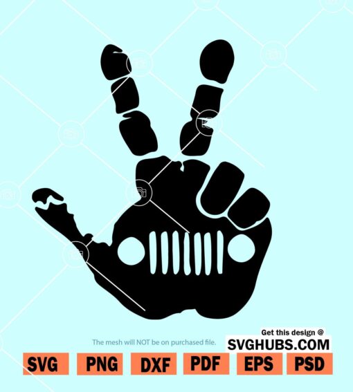Jeep wave svg