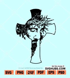 Jesus cross svg