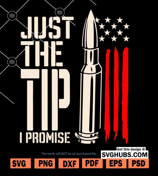 Just the tip I promise svg