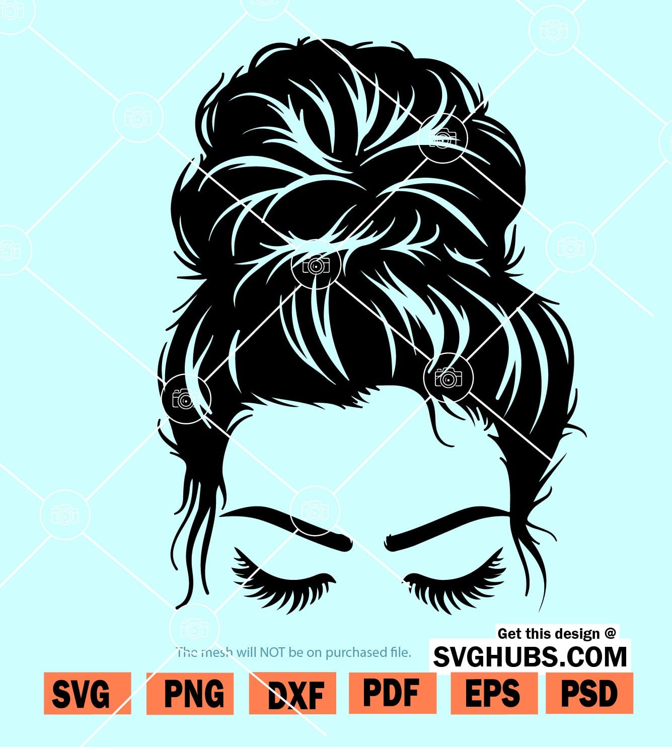 Mom Life Messy Bun Svg Free - 1248+ SVG File for Cricut - Free SVG Cut ...