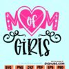 Mom of girls SVG