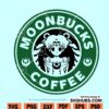 Moon bucks coffee svg