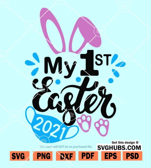 My First Easter Svg girl