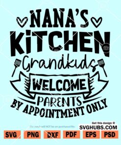 Nana's Kitchen SVG