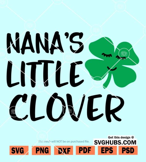 Nanas Little Clover SVG