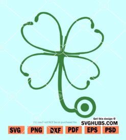 Nurse St Patricks Day svg