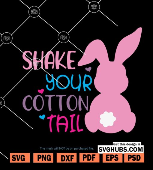 Shake Your Cotton Tail svg