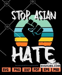 Stop Asian Hate svg
