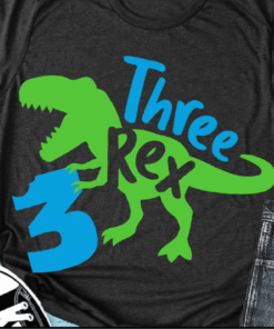 Three Rex SVG file