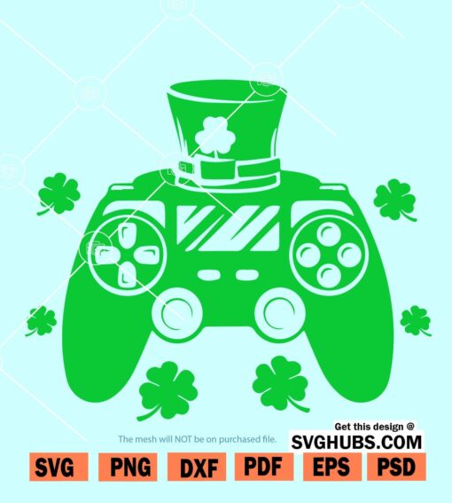 Video Game St Patricks Day svg