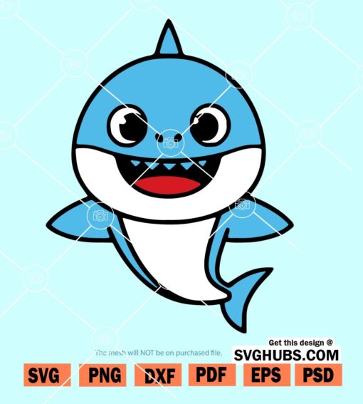 baby shark svg