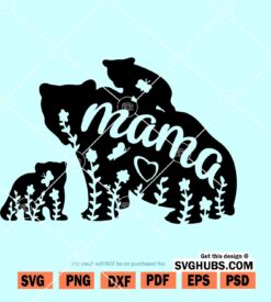 Mama Bear SVG