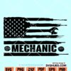 Mechanic flag svg