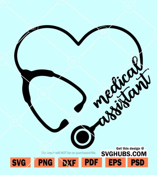 Medical assistant svg