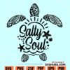 Salty Soul turtle Svg